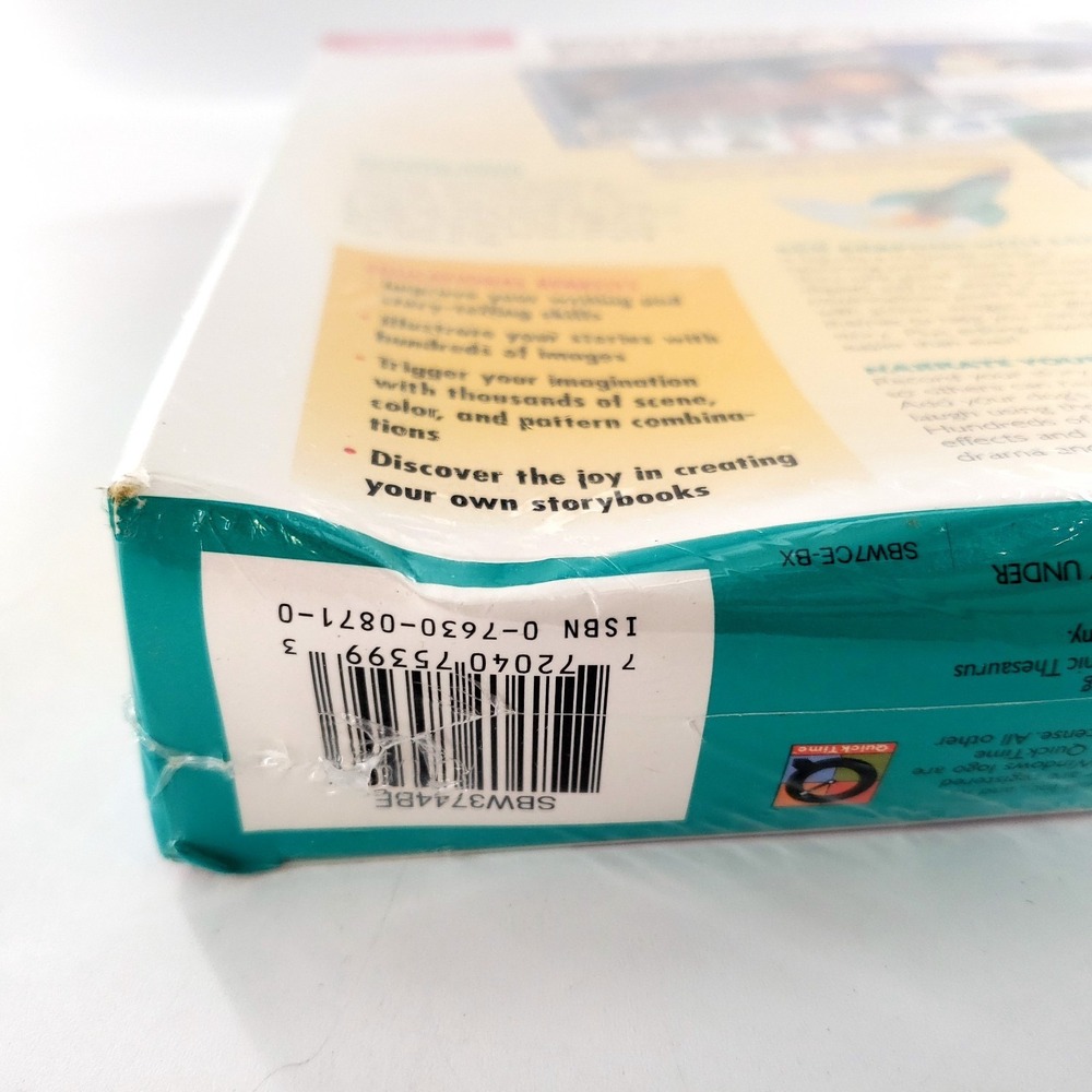 Mecc Storybook Weaver Deluxe Big Box Software CD Windows Mac 1996 New Sealed - Picture 3 of 8